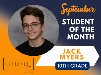  September Student of the Month